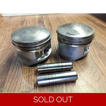 1980-83 Kawasaki KZ440 Pistons and Wrist Pins - Pair 13002-1011 13001-1032